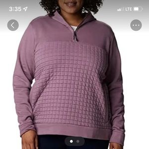 Purple Columbia Pullover Hoodie